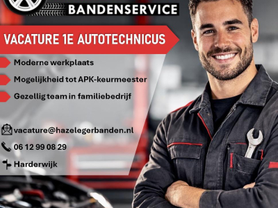 Vacature 1e autotechnicus