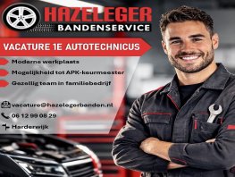 Vacature 1e autotechnicus