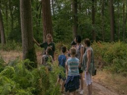Avond kinderwandeling, landgoed Staverden