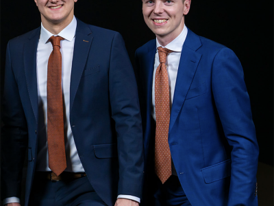 Leonard Gerritsen en Gilbert van Manen fractievertegenwoordigers SGP