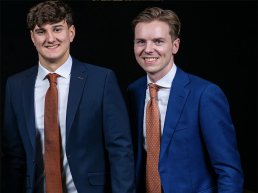 Leonard Gerritsen en Gilbert van Manen fractievertegenwoordigers SGP