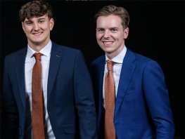 Leonard Gerritsen en Gilbert van Manen fractievertegenwoordigers SGP