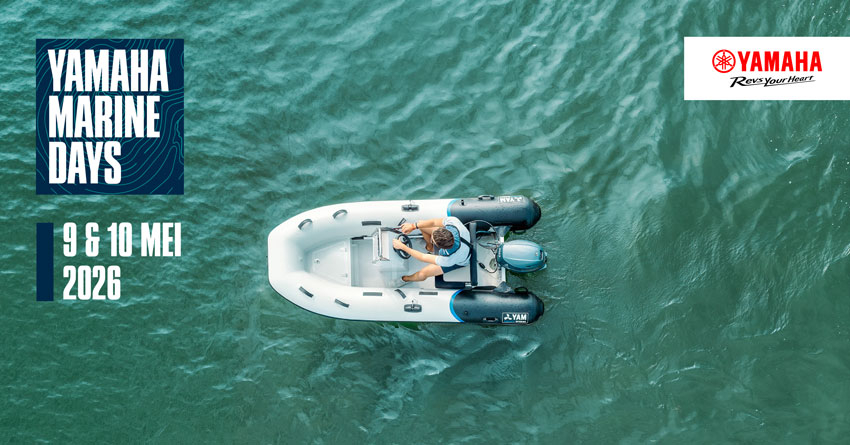 Yamaha Marine Days 9 en 10 mei 2026 bij Harderwijk Maritiem