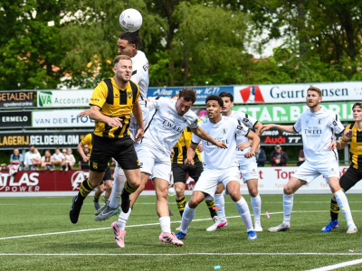 Meeslepende derby tussen DVS&rsquo;33 Ermelo en Sparta Nijkerk blijft onbeslist