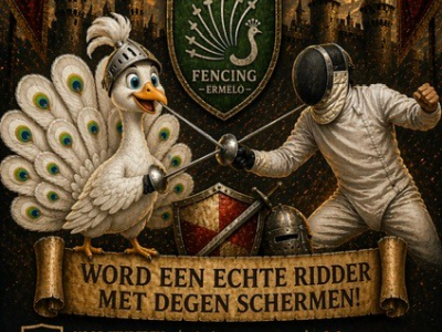 Jonge ridders gezocht bij Fencing Ermelo: &ldquo;Riddertjes Schermen&rdquo; van start