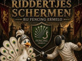 Jonge ridders gezocht bij Fencing Ermelo: &ldquo;Riddertjes Schermen&rdquo; van start