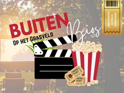 Buitenbios Ermelo: twee filmavonden in de openlucht, de zomeravond als bioscoopzaal