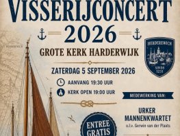 Visserijconcert Harderwijk belooft opnieuw een muzikale avond vol traditie en verrassingen