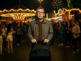 Cabaretier Chris Verlaan vertolkt &ldquo;Ach, er komen geen kindjes van&rdquo; (reprise)