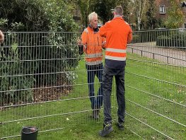 De bladkorven worden geplaatst in de gemeente Ermelo