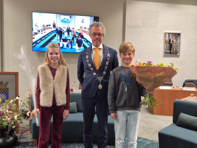 Hugo gekozen als nieuwe kinderburgemeester van Ermelo