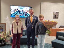 Hugo gekozen als nieuwe kinderburgemeester van Ermelo