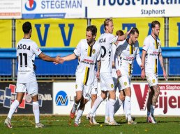 DVS&rsquo;33 Ermelo verliest kelderduel in Staphorst al voor rust